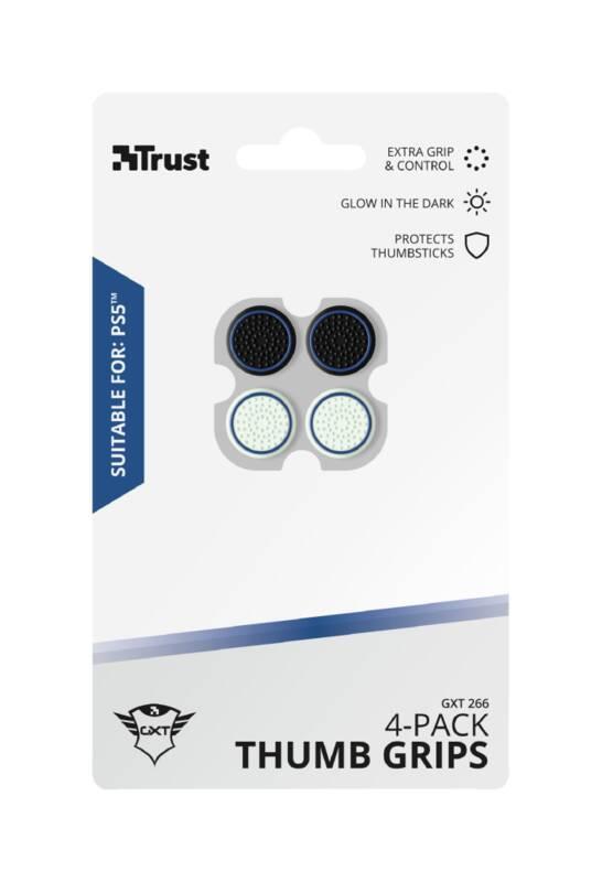 Opěrky pro palce Trust GXT 266 4-pack Thumb Grips pro PS5, Opěrky, pro, palce, Trust, GXT, 266, 4-pack, Thumb, Grips, pro, PS5
