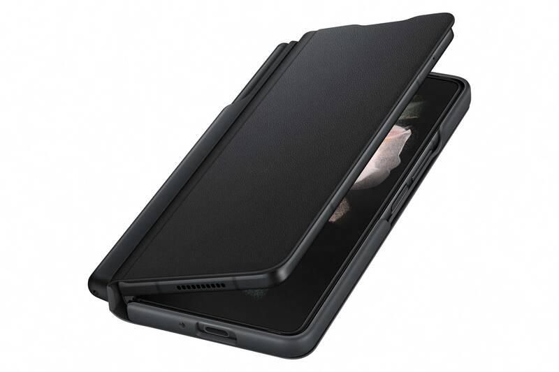 Pouzdro na mobil flipové Samsung Flip Cover Galaxy Z Fold3 s perem černé, Pouzdro, na, mobil, flipové, Samsung, Flip, Cover, Galaxy, Z, Fold3, s, perem, černé