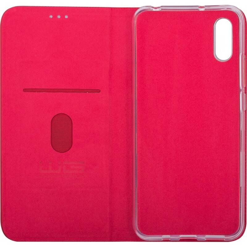 Pouzdro na mobil flipové WG Flipbook Duet na Xiaomi Redmi 9A červené