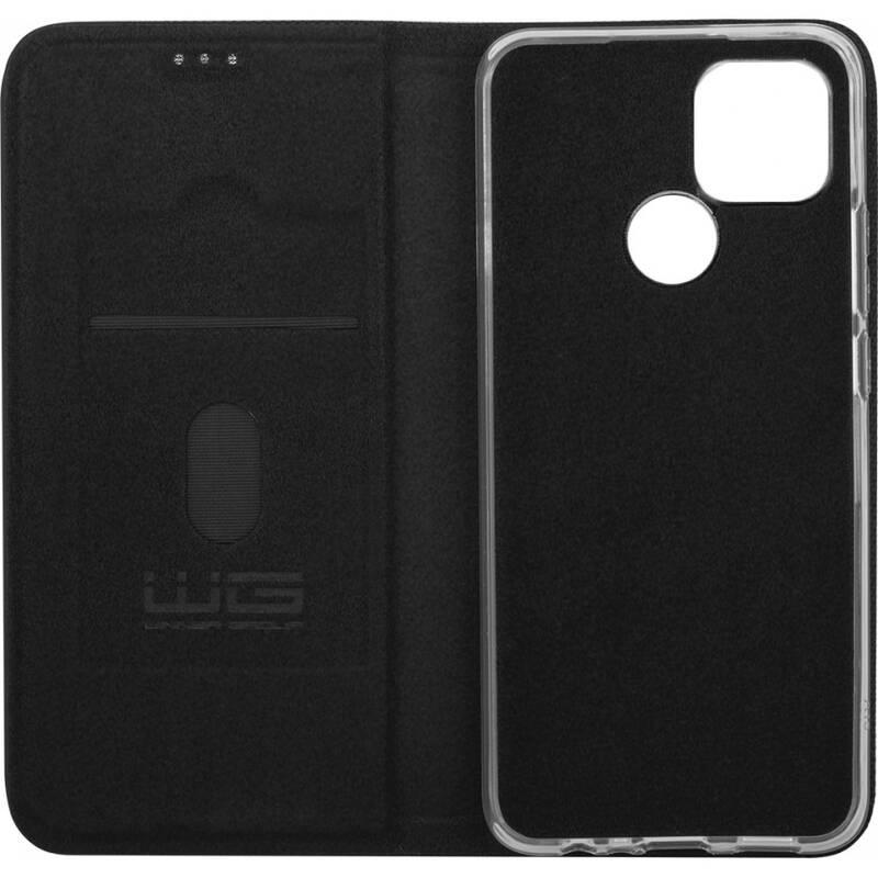 Pouzdro na mobil flipové WG Flipbook Duet na Xiaomi Redmi 9C černé
