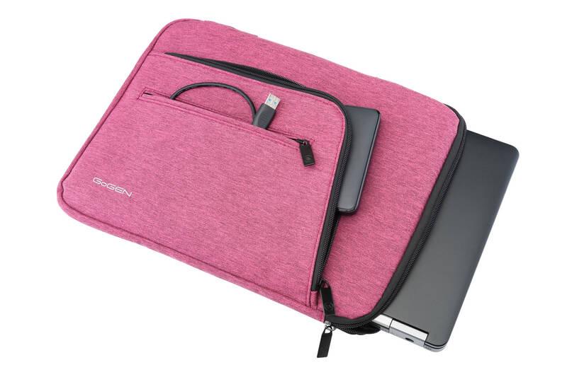 Pouzdro na notebook GoGEN Sleeve Pro do 13" růžové