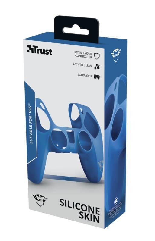Příslušenství Trust GXT 748 Controller Silicone Sleeve pro PS5 modré