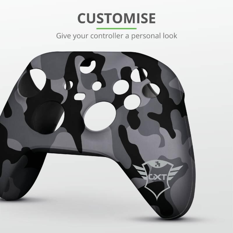 Příslušenství Trust GXT 749K Controller Silicon Skins pro Xbox - black camo