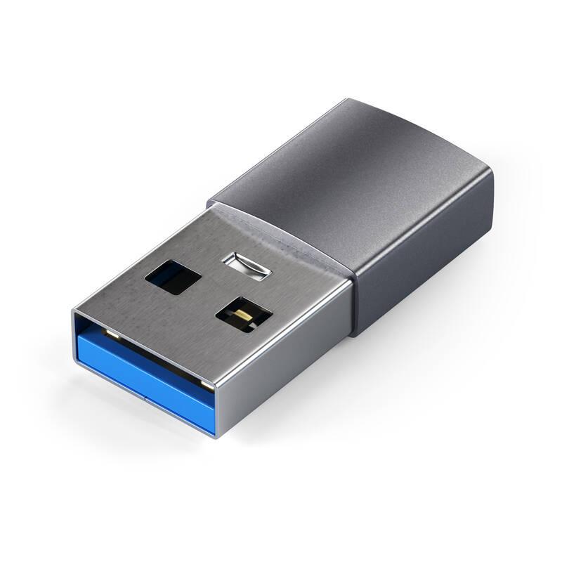 Redukce Satechi USB-C USB 3.0 šedá