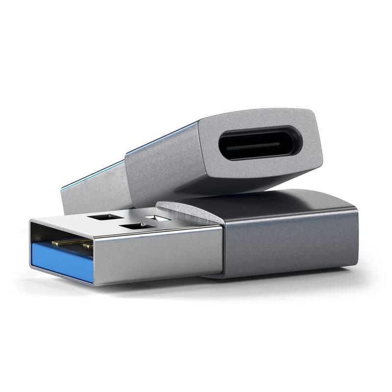 Redukce Satechi USB-C USB 3.0 šedá, Redukce, Satechi, USB-C, USB, 3.0, šedá