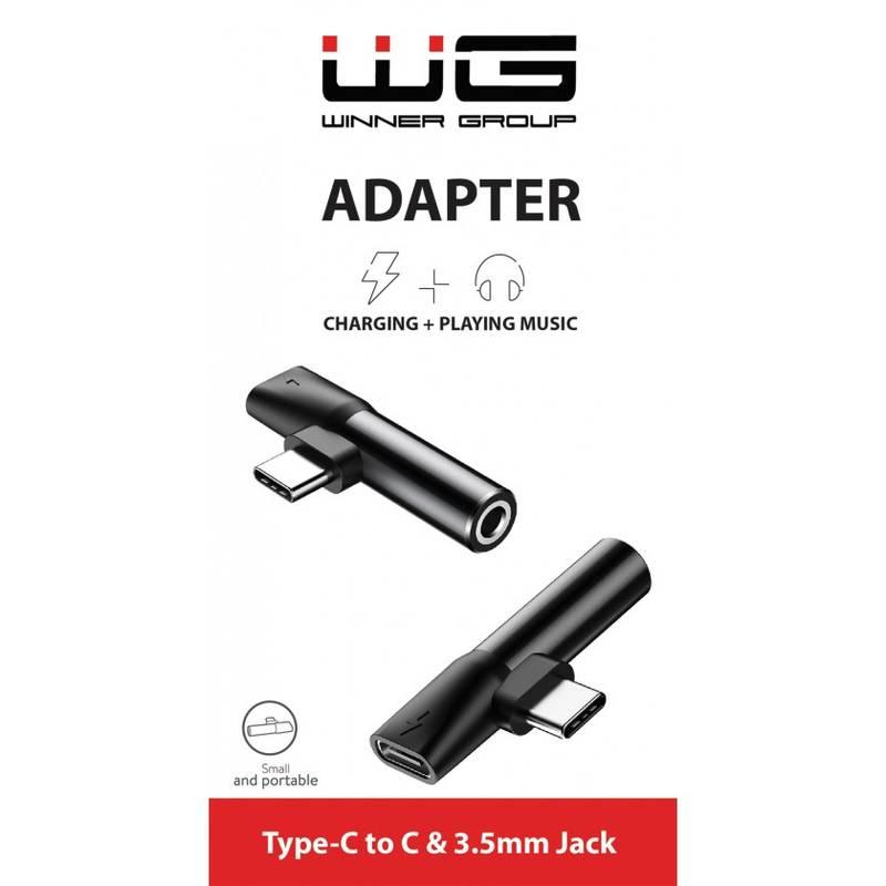 Redukce WG USB-C 3,5 mm Jack černá