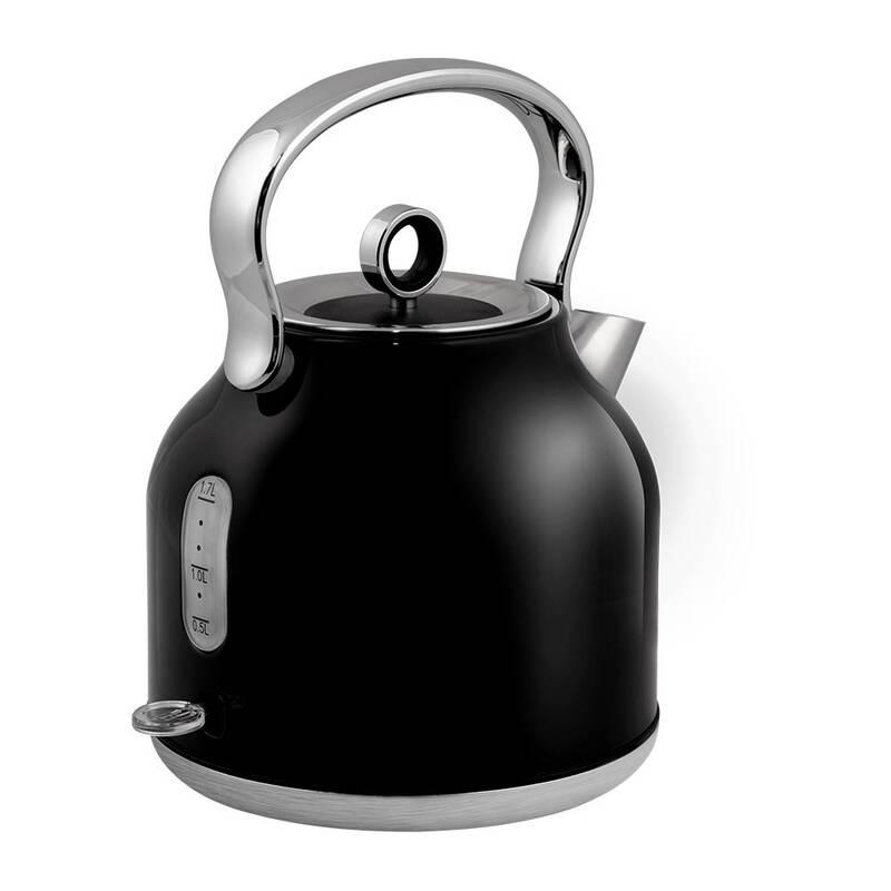 Rychlovarná konvice Orava Hiluxe-1 B, 1,7 l černá