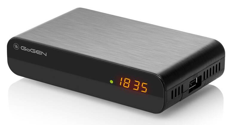 Set-top box GoGEN DVB 143 T2 SENIOR černý