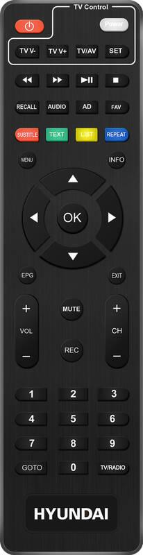 Set-top box Hyundai DVBT 230 PVR černý
