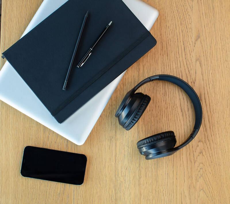 Sluchátka GoGEN HBTM 43B černá