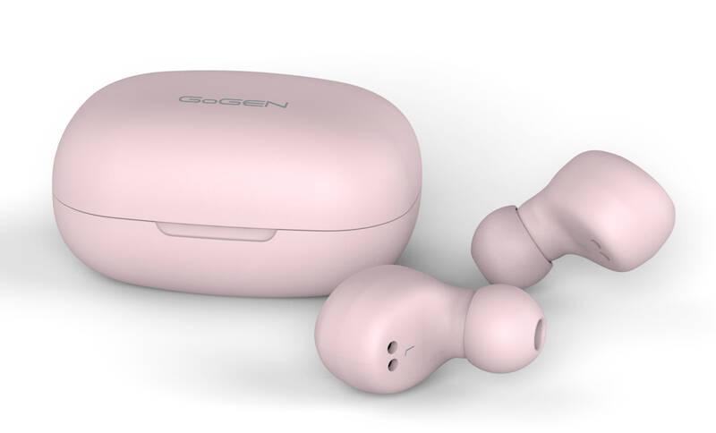 Sluchátka GoGEN TWS CREW růžová