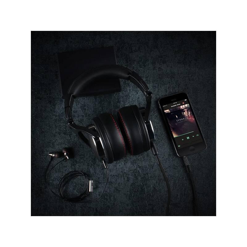 Sluchátka Intezze ZEUS Bass černá