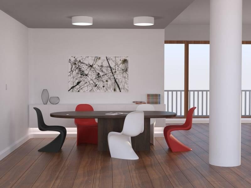 Stropní svítidlo IMMAX NEO RONDATE SMART 15cm 12W Zigbee 3.0 bílé