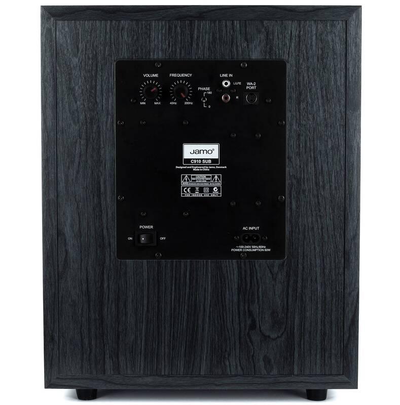 Subwoofer Jamo C 910 SUB černý