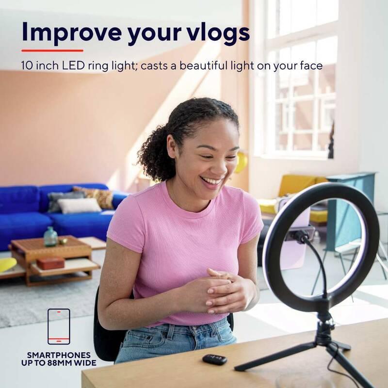 Světlo Trust Maku Ring Light Vlogging Kit