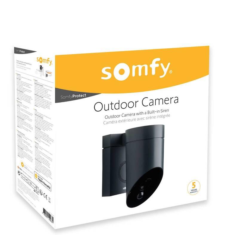 Venkovní bezpečnostní kamera Somfy šedá, Venkovní, bezpečnostní, kamera, Somfy, šedá