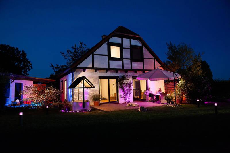 Venkovní svítidlo LEDVANCE SMART Cube Multicolor Wall šedé