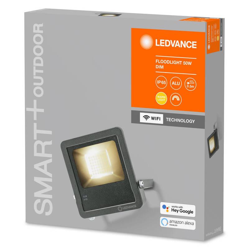Venkovní svítidlo LEDVANCE SMART Dimmable 50 W šedé