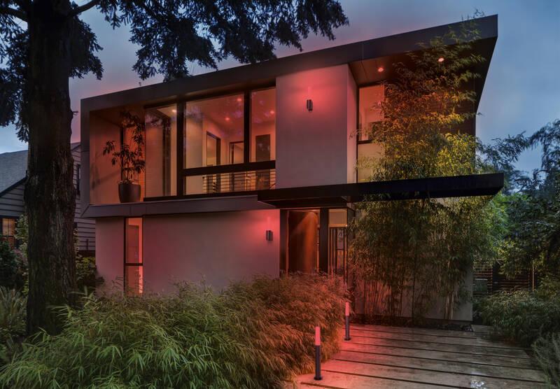 Venkovní svítidlo LEDVANCE SMART Flare Multicolor Wall šedé