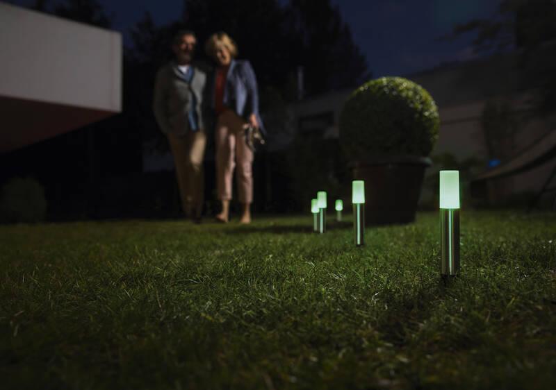 Venkovní svítidlo LEDVANCE SMART Garden Pole 3 Pole mini extension stříbrné