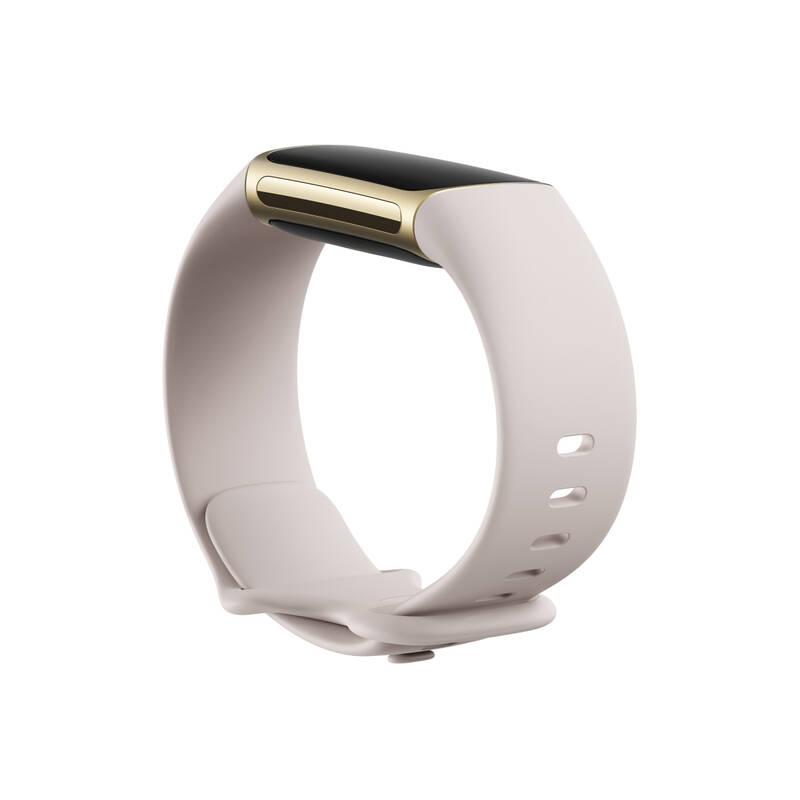 Fitness náramek Fitbit Charge 5 - Lunar White