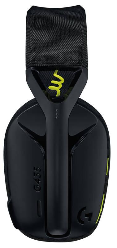 Headset Logitech G435 Lightspeed černý