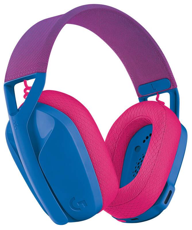 Headset Logitech G435 Lightspeed modrý