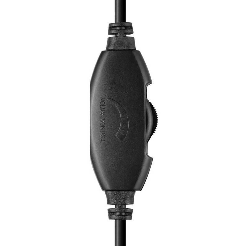 Headset Sandberg MiniJack Mono Saver černý stříbrný