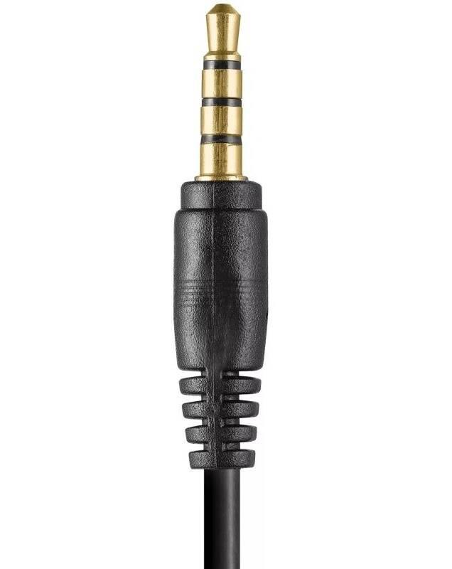 Headset Sandberg MiniJack Mono Saver černý stříbrný