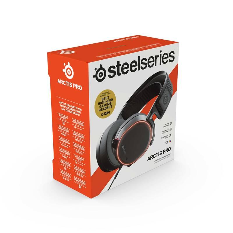 Headset SteelSeries Arctis Pro černý, Headset, SteelSeries, Arctis, Pro, černý