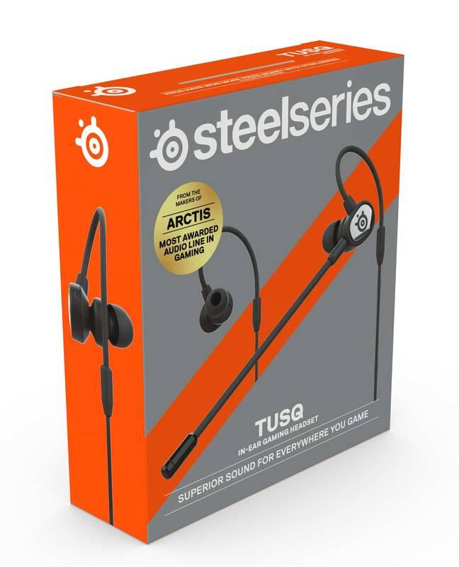 Headset SteelSeries Tusq černý
