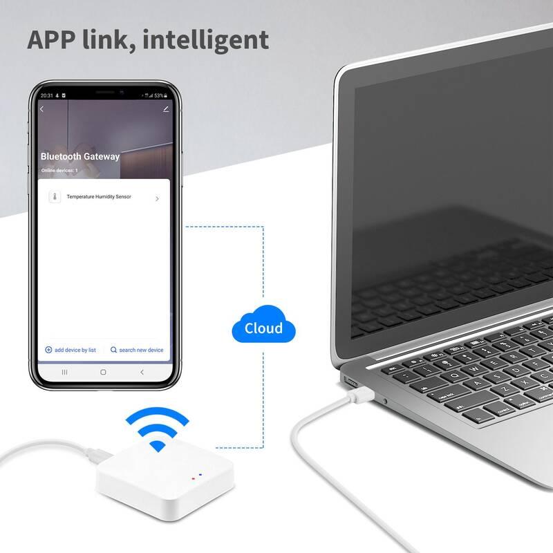 Internetová brána iQtech Smartlife GW003, Bluetooth gateway, WiFi