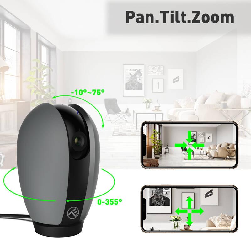 IP kamera Tellur WiFi Smart 1080p šedá