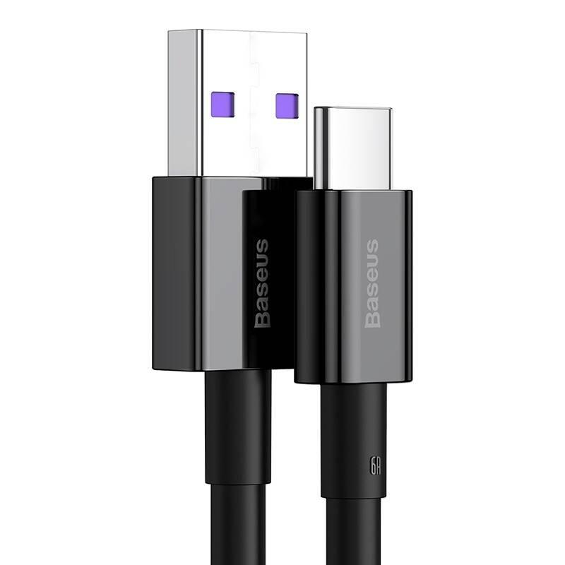 Kabel Baseus Superior Series USB USB-C 66W, 2m černý