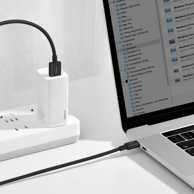 Kabel Baseus Superior Series USB USB-C 66W, 2m černý
