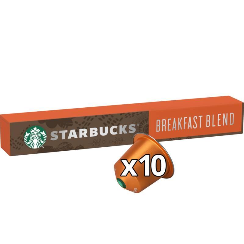 Kapsle pro espressa Starbucks Breakfast Blend by NESPRESSO® Medium Roast 10 Caps, Kapsle, pro, espressa, Starbucks, Breakfast, Blend, by, NESPRESSO®, Medium, Roast, 10, Caps