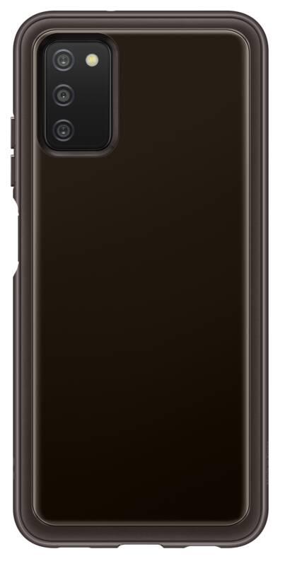 Kryt na mobil Samsung Galaxy A03s černý průhledný