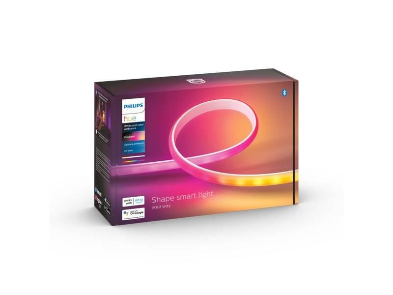 LED pásek Philips Hue Gradient Lightstrip 2m, White and Color Ambiance, LED, pásek, Philips, Hue, Gradient, Lightstrip, 2m, White, Color, Ambiance