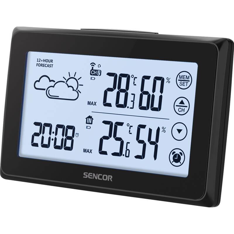 Meteorologická stanice Sencor SWS 2850 černá