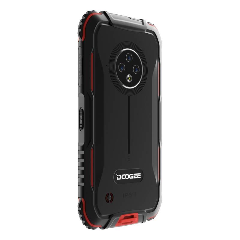 Mobilní telefon Doogee S35 2GB 16GB černý červený