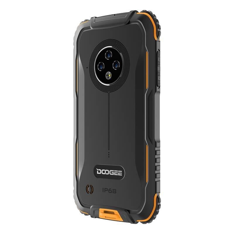 Mobilní telefon Doogee S35 2GB 16GB černý oranžový, Mobilní, telefon, Doogee, S35, 2GB, 16GB, černý, oranžový