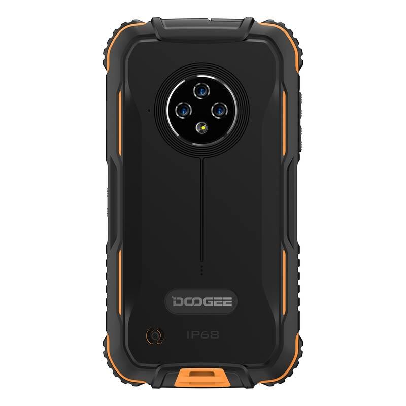 Mobilní telefon Doogee S35 2GB 16GB černý oranžový