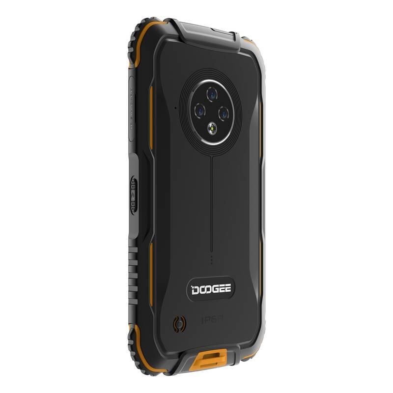 Mobilní telefon Doogee S35 2GB 16GB černý oranžový, Mobilní, telefon, Doogee, S35, 2GB, 16GB, černý, oranžový