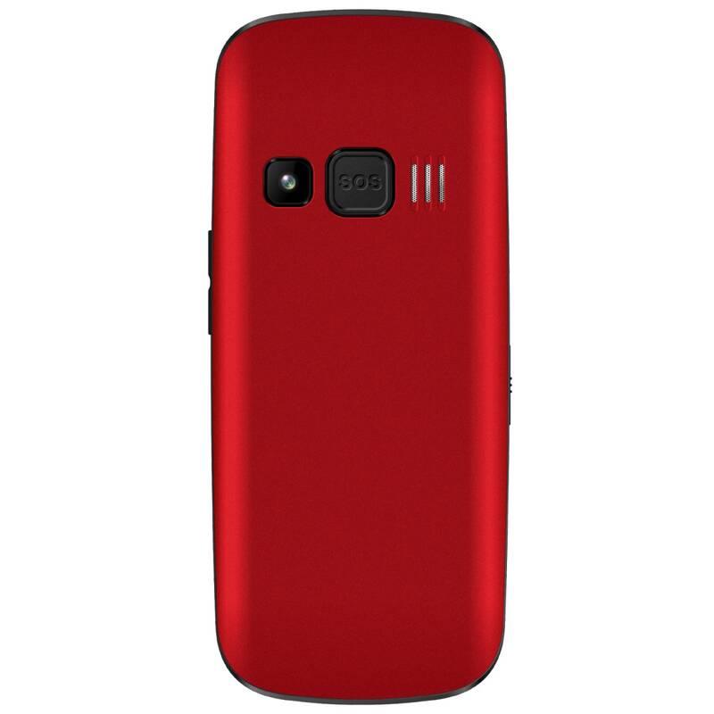 Mobilní telefon Evolveo EasyPhone EG pro seniory červený, Mobilní, telefon, Evolveo, EasyPhone, EG, pro, seniory, červený