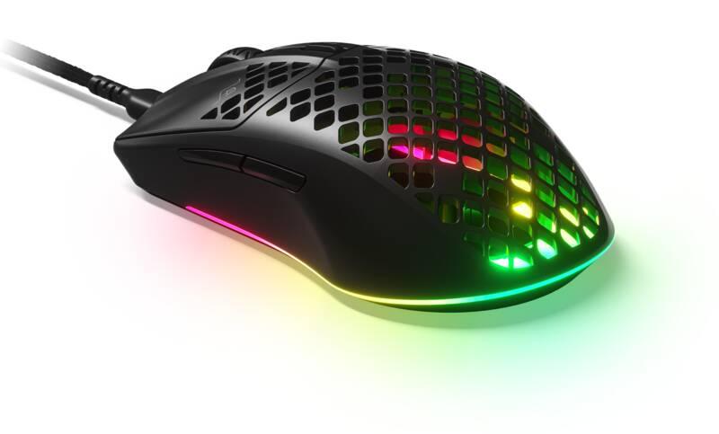Myš SteelSeries Aerox 3 černá
