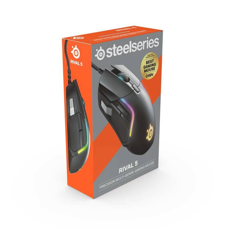 Myš SteelSeries Rival 5 černá