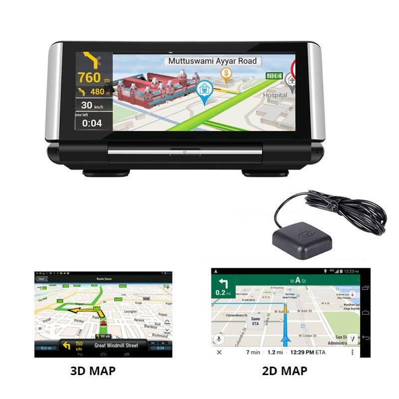 Navigační systém GPS Carneo Combo A9600 kamera do auta černá