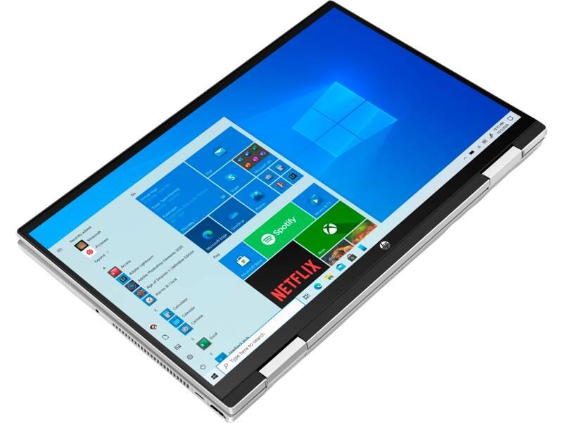 Notebook HP Pavilion x360 15-er0601nc stříbrný