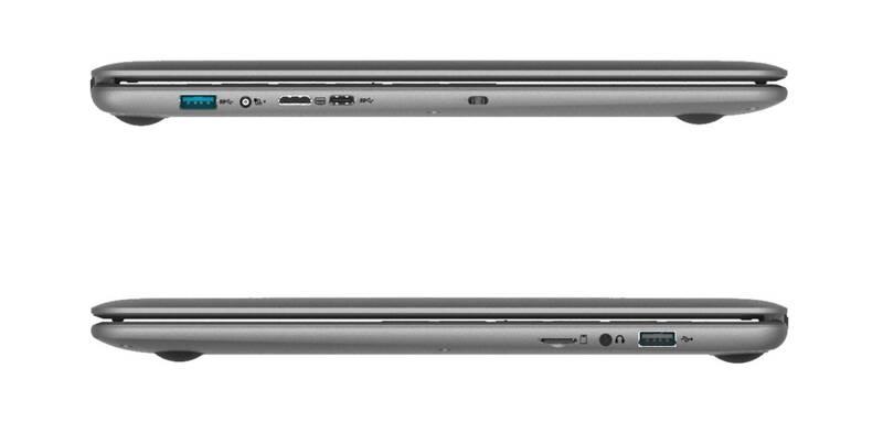 Notebook Umax VisionBook 15Wg Plus šedý