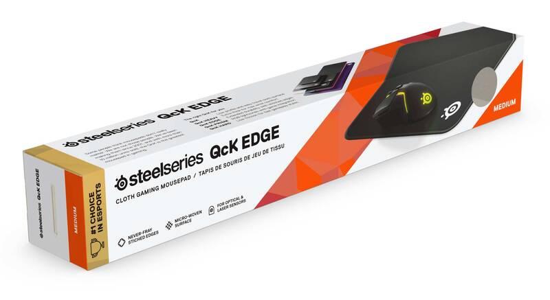 Podložka pod myš SteelSeries QcK Edge Medium 32x27 cm černá, Podložka, pod, myš, SteelSeries, QcK, Edge, Medium, 32x27, cm, černá
